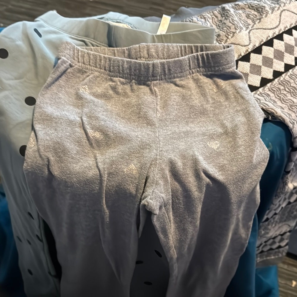 Gray Kids leggings